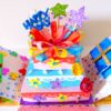 Quilled Birthday Explosion Box Greeting Card image Quilled Birthday Explosion Box Greeting Card image