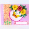 Pink Themed Roses Greeting Card image Pink Themed Roses Greeting Card image