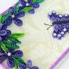 Purple Themed Corner With Butterfly Greeting Card image Purple Themed Corner With Butterfly Greeting Card image