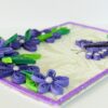 Purple Themed Corner With Butterfly Greeting Card image Purple Themed Corner With Butterfly Greeting Card image