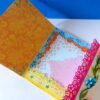 Multicolor Flowers Mini Scrapbook Greeting Card image Multicolor Flowers Mini Scrapbook Greeting Card image