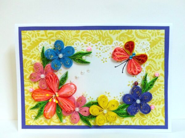 Bright Summer Flowers Greeting Card image Bright Summer Flowers Greeting Card image