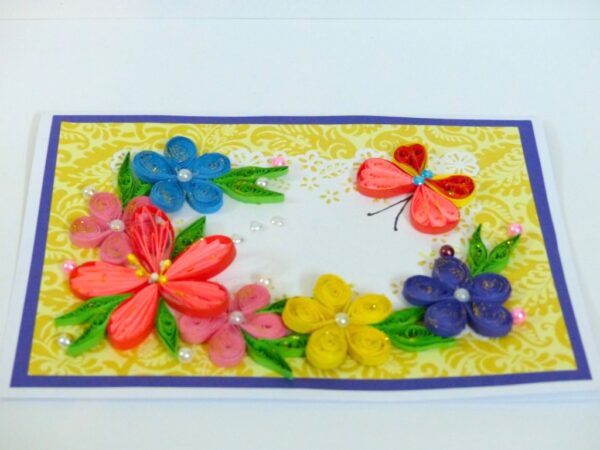 Bright Summer Flowers Greeting Card image Bright Summer Flowers Greeting Card image