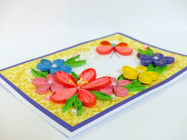 Bright Summer Flowers Greeting Card image Bright Summer Flowers Greeting Card image