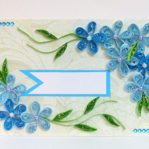 All Blues Corner Greeting Card image