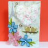 Majestic White Fluffy Heart Romantic Greeting Card image