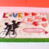 Love is in the air Greeting Card image