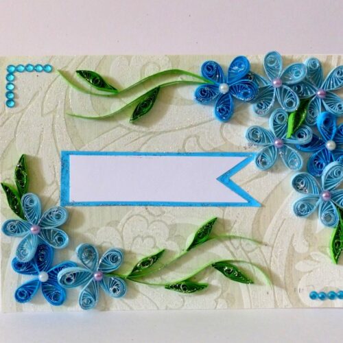 All Blues Corner Greeting Card image
