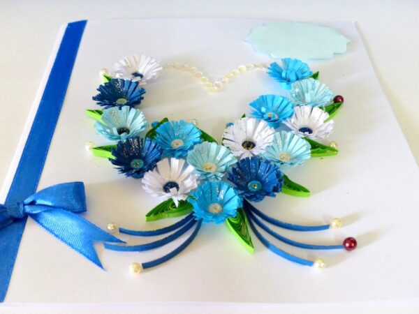 All Blues Heart Greeting Card image All Blues Heart Greeting Card image