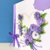 All Purples Heart Greeting Card image All Purples Heart Greeting Card image