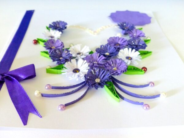 All Purples Heart Greeting Card image All Purples Heart Greeting Card image