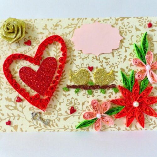 Love Handmade Greeting Card image
