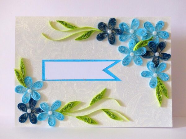 All Blues Corners Greeting Card image All Blues Corners Greeting Card image
