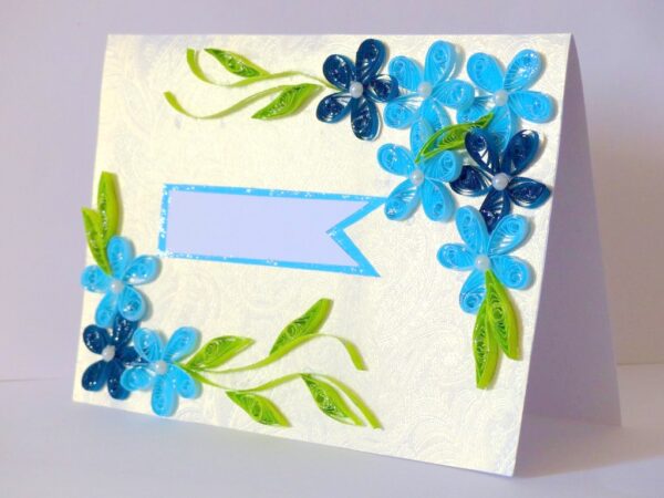 All Blues Corners Greeting Card image All Blues Corners Greeting Card image