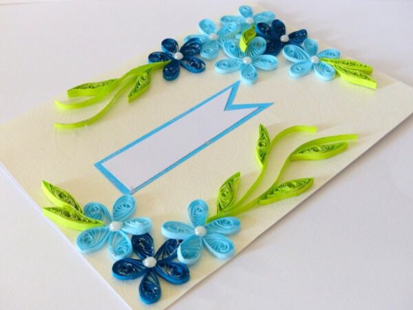 All Blues Corners Greeting Card image All Blues Corners Greeting Card image