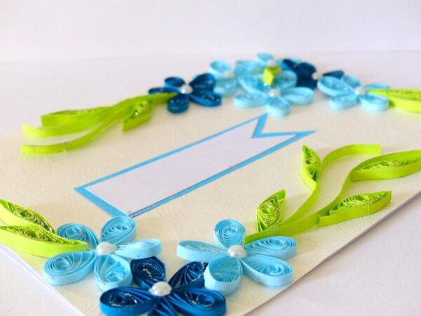 All Blues Corners Greeting Card image All Blues Corners Greeting Card image