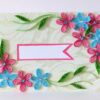 Pink & Blue Flower Greeting Card- Shaded Flowers "Limited Edition" image