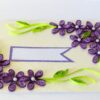 Purple Love Greeting Card- Shaded Flowers "Limited Edition" image