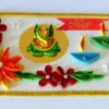 Shubh Deepavali Quilled Greeting Card image Shubh Deepavali Quilled Greeting Card image