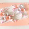 Sweet Pink and White Flowers Greeting Card image