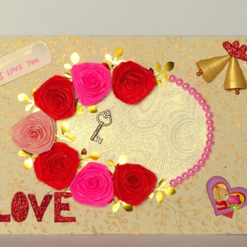 All Roses Love Greeting Card image