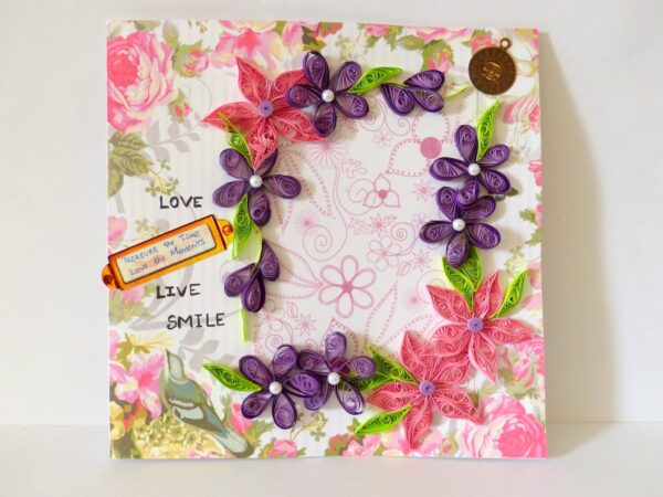 Purple Themed Greeting Card image Purple Themed Greeting Card image