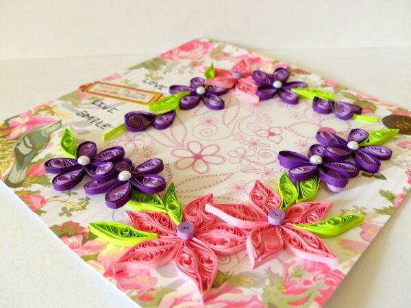 Purple Themed Greeting Card image Purple Themed Greeting Card image