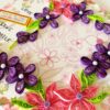Purple Themed Greeting Card image Purple Themed Greeting Card image