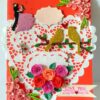 Heart Doily Quilled Greeting Card image