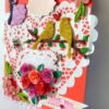 Heart Doily Quilled Greeting Card image