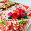 Heart Doily Quilled Greeting Card image