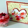 Valentine Combo Gift - Cute Cupcake and Greeting Card image