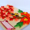 Love Tree Wid Love Birds Greeting Card image
