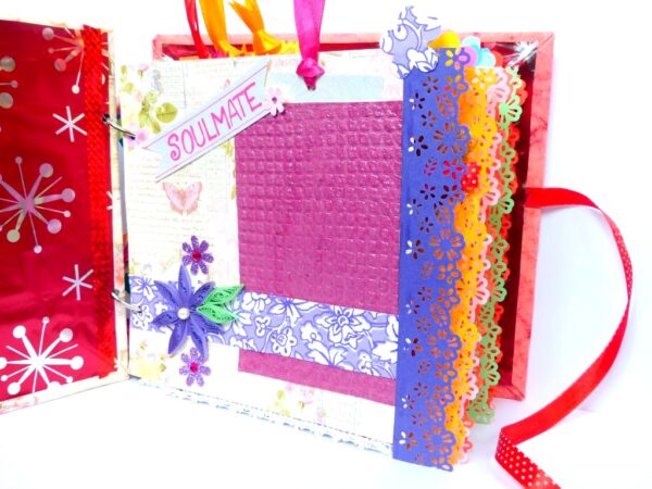 Handmade Quilled Love Scrapbook image Handmade Quilled Love Scrapbook image