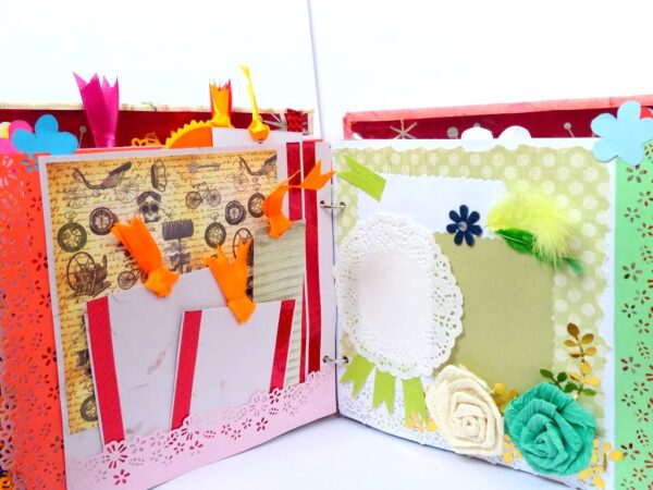 Handmade Quilled Love Scrapbook image Handmade Quilled Love Scrapbook image