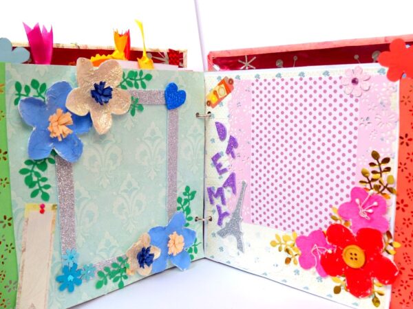 Handmade Quilled Love Scrapbook image Handmade Quilled Love Scrapbook image