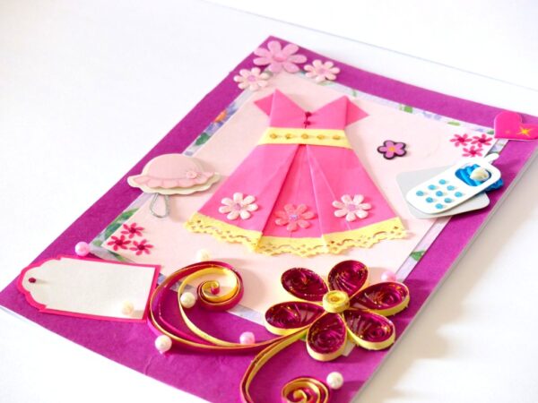 Handmade Special Girl Greeting Card image Handmade Special Girl Greeting Card image