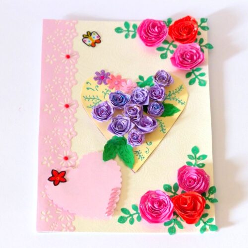 All Roses Valentine Greeting Card image