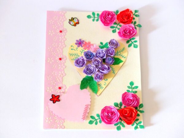 All Roses Valentine Greeting Card image All Roses Valentine Greeting Card image
