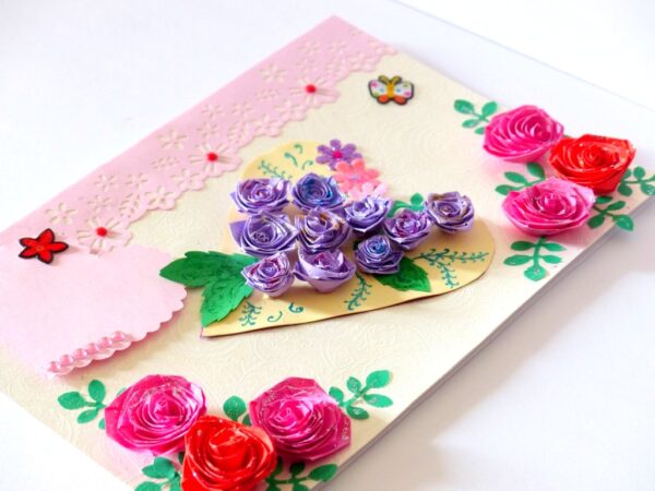 All Roses Valentine Greeting Card image All Roses Valentine Greeting Card image