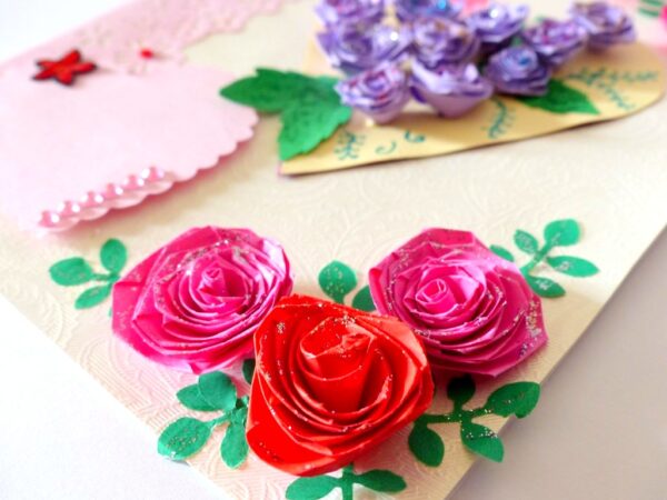All Roses Valentine Greeting Card image All Roses Valentine Greeting Card image