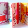 Multicolor Flowers Mini Scrapbook Greeting Card image