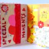 Multicolor Flowers Mini Scrapbook Greeting Card image