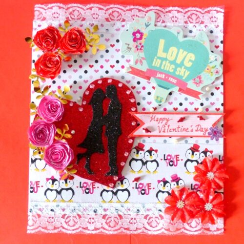 Heavenly Love Valentine Greeting Card image