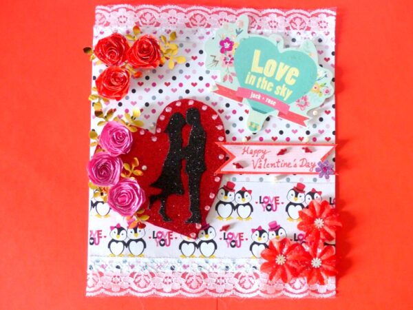 Heavenly Love Valentine Greeting Card image