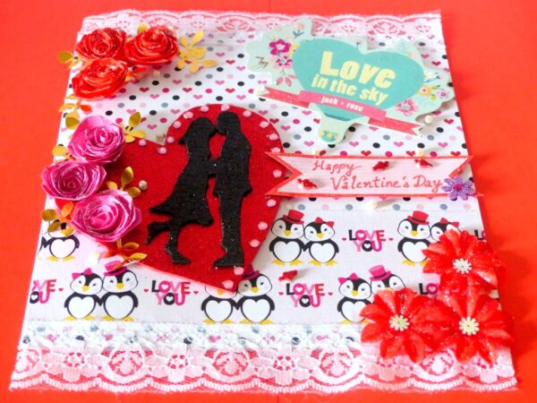 Heavenly Love Valentine Greeting Card image