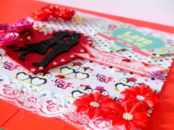 Heavenly Love Valentine Greeting Card image