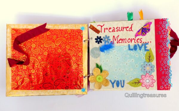 Exclusive Love And Birthday Quilled Scrapbook