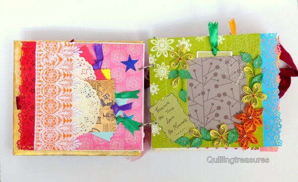 Exclusive Love And Birthday Quilled Scrapbook