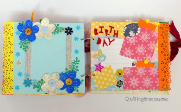 Exclusive Love And Birthday Quilled Scrapbook